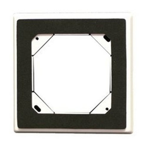 Mounting Plate.Flush, Outdoor, Wht