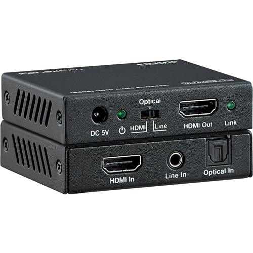 KanexPro HDMI 2.0 Audio Embedder 18Gbps HDCP 2.2 4K 60Hz