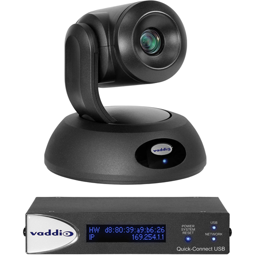 Vaddio RoboSHOT Elite Video Conferencing Camera - 8.5 Megapixel - 60 fps - Black