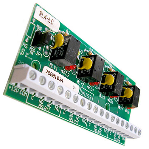 DSC-RL4-LC Low Current 4 Relay  Board
