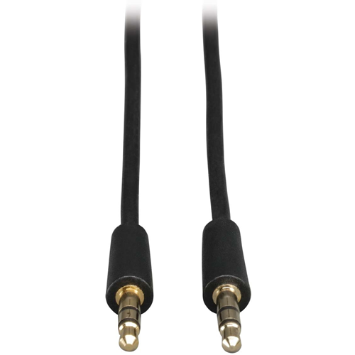 Tripp Lite 25ft Mini Stereo Audio Dubbing Cable 3.5mm Connectors M/M 25'