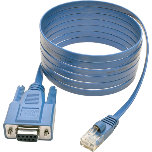 Tripp Lite 6ft Cisco Serial Console Port Rollover Cable RJ45 to DB9F 6'