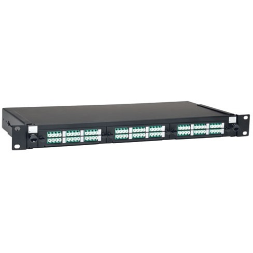 Tripp Lite 36-Port LC/LC Rackmount Fiber Enclosure Feed Through Patch Panel 1U