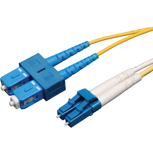 Tripp Lite 3M Duplex Singlemode 9/125 Fiber Optic Patch Cable LC/SC 10' 10ft 3 Meter