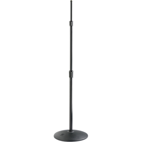 Atlas Sound MS43E Fully Adjustable 3 Section Microphone Stand, Ebony