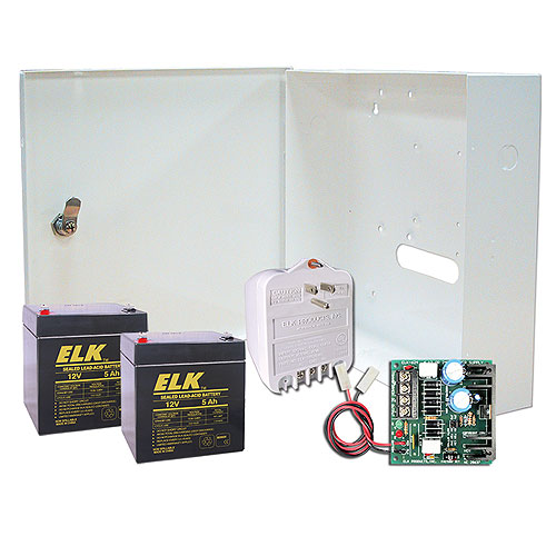 ELK-P124 DC Power Supply & Battery Charger, 24 Volts, 800 mA Output, Batteries Sold Separately