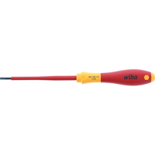 Wiha Insulated Slotted Screwdriver 3.0