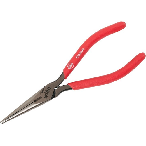 Wiha Soft Grip Long Nose Pliers/Cutters With Spring Return 6.3