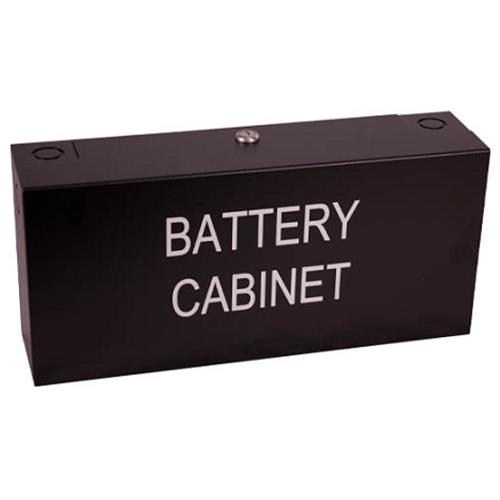 SAE SSU00506 MBC Mini Battery Cabinet, Black Finish