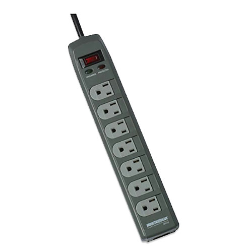 Minuteman MMS Series 7 Outlet Surge Suppressor - Receptacles: 7 - 1080J