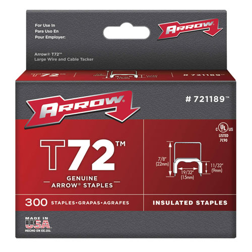 Arrow 721189 Insulated Staple