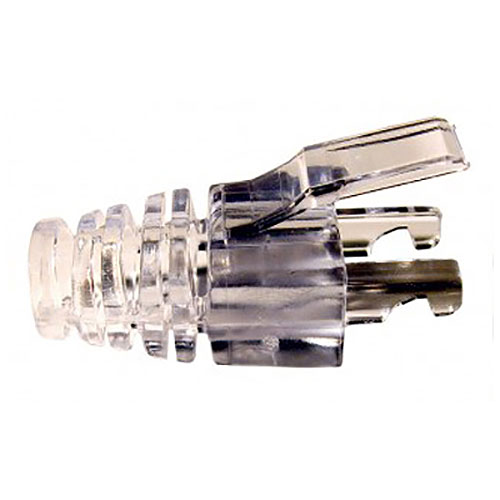 Platinum Tools EZ-RJ45 Cat5e Strain Relief (Clear), 50/Clamshell