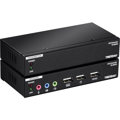 TRENDnet DVI KVM Extension Kit with Audio Support