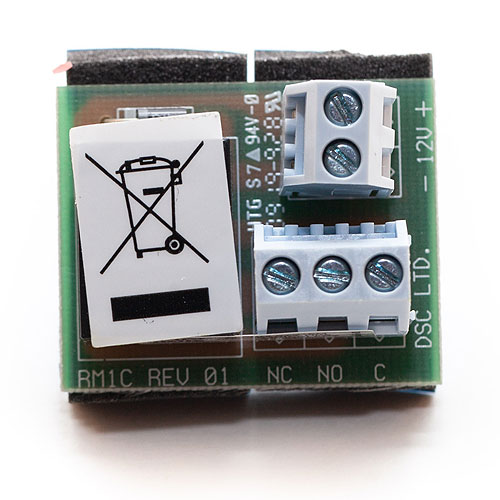 DSC RM-1C Relay Module, Alarm System Accessory for Fire Alarms and/or Burglary Alarms
