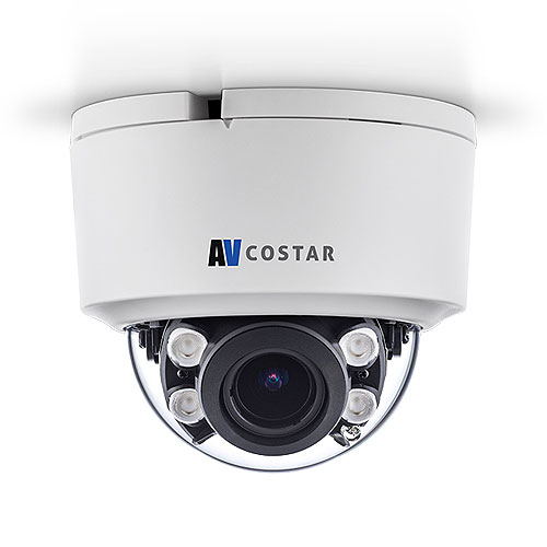 Arecont Vision AV02CID-100 ConteraIP Indoor Dome 1080p, H.265/H.264, Multiple Configurable Streams, 2.7–13.5mm, D/N, 30fps, PoE, Indoor