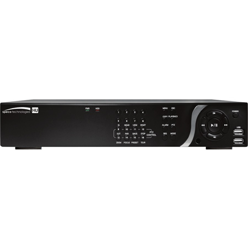 Speco 8 Channel 4K IP, HD-TVI Hybrid Video Recorder