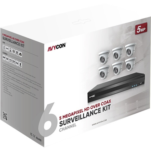 AVYCON 5MP HD over Coax Kit