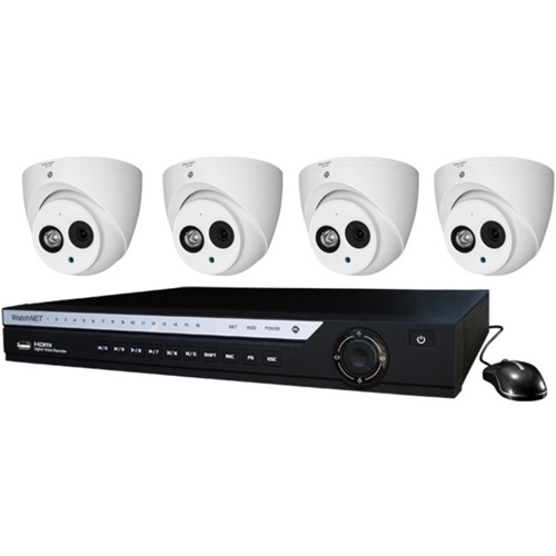 WatchNET XVI EVI-04KIT4-50IRBT Video Surveillance System