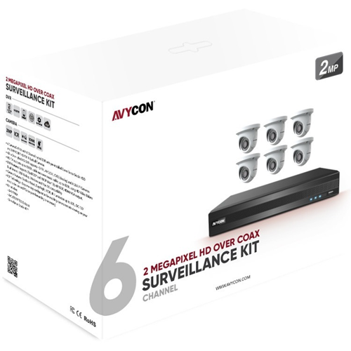 AVYCON 5MP HD over Coax Kit