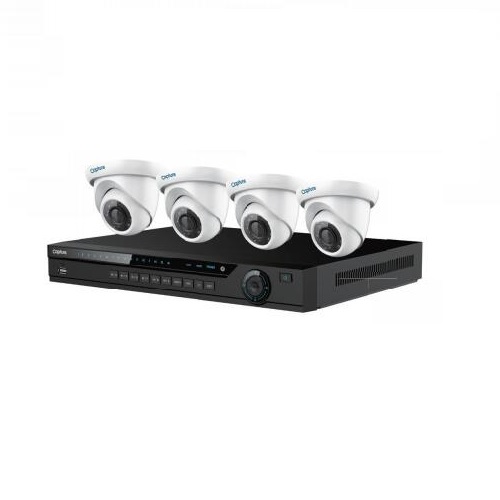 Capture R2-IP4CHKIT Four (4) 4MP Eyeball Network Cameras & 4-Channel 4K NVR