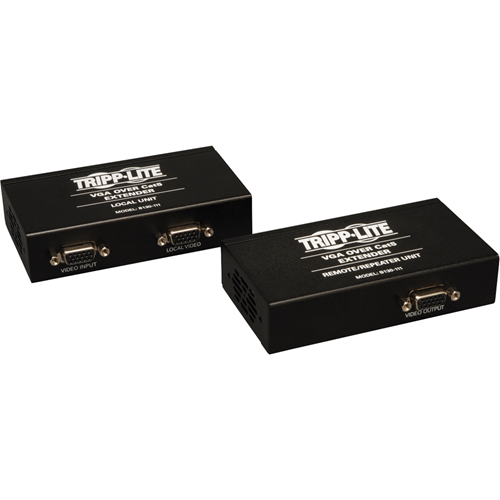 Tripp Lite VGA over Cat5/Cat6 Video Extender Receiver Repeater 1920x1440 1000' TAA