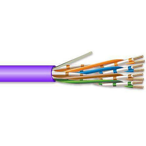 Superior Essex 51-241-78 4 Pair 24 AWG CMP CAT5 - Purple