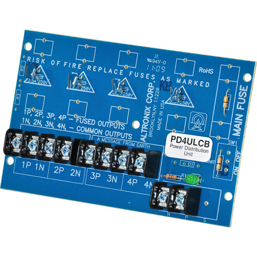 Altronix PD4ULCB Power Distribution Module