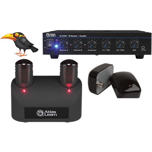 Atlas Sound Atlas Learn Dual MYNA Wireless Mic and Dual IR Dome Kit