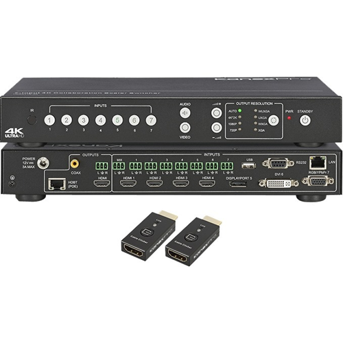 KanexPro 4K Presentation System with Click-to-Show me Controller and Scaler