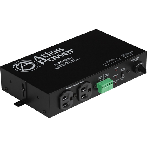 Atlas Sound ECM-15SH 15A AC Power Conditioner and Spike Suppressor (Single Housing)