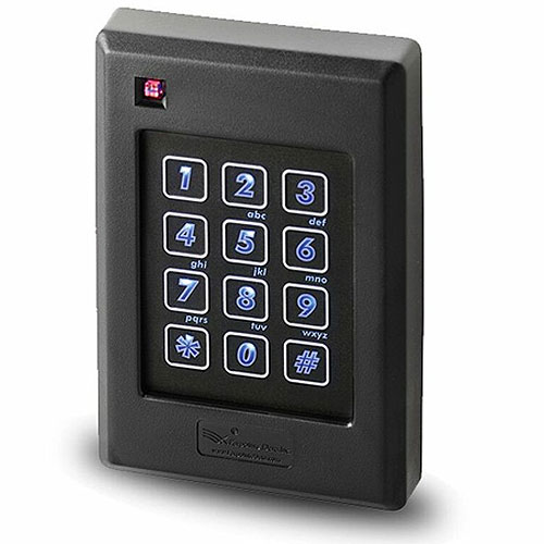 IEI International Electronics 620-100226 HID & AWID-Compatible Single Gang Proximity Reader with Keypad