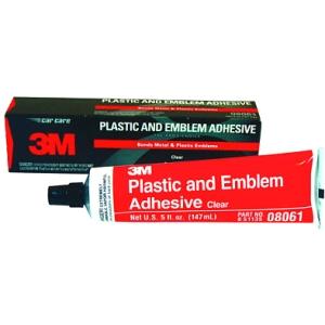 3M 08061 Plastic and Emblem Adhesive, 5 oz Tube