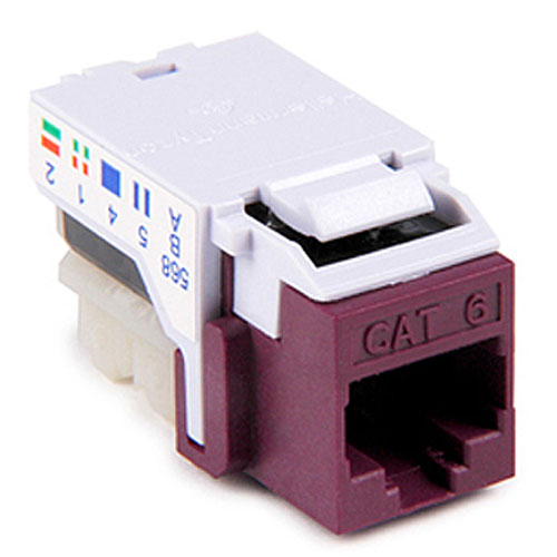 Cat6 Modular Keystone Jack -Vio