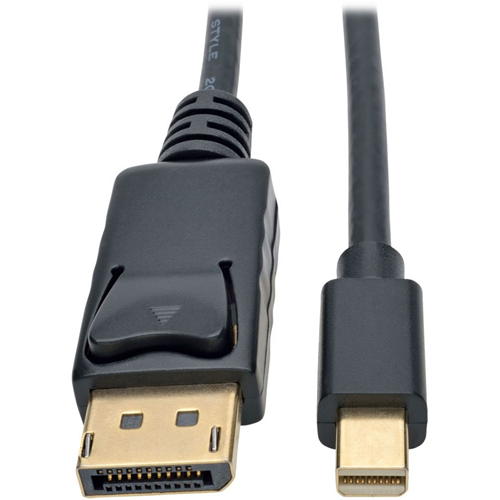 Tripp Lite Mini DisplayPort to DisplayPort 1.2 Adapter Cable 4K @ 60Hz 10ft