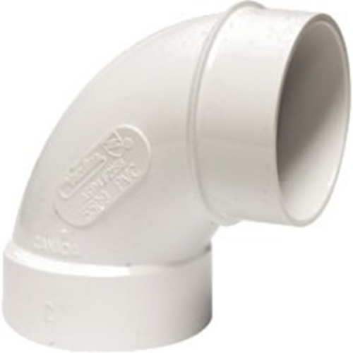 Vaculine 90&deg; Medium Sweep Elbow Spigot