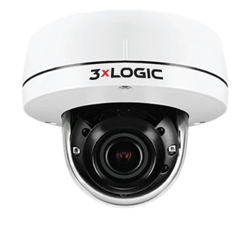 3xLOGIC VISIX VX-5M-OD-RIAW-C256 5 Megapixel Network Camera - Dome