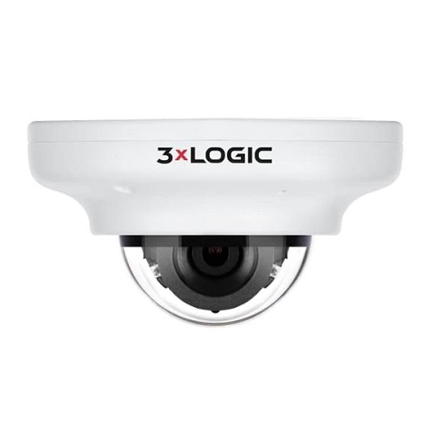 3xLOGIC VISIX Visix VX-5M4-MD-IAW-C128 5 Megapixel Network Camera - Mini Dome