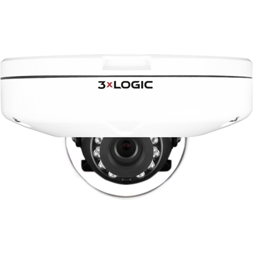 3xLOGIC VISIX 4 Megapixel Network Camera - Mini Dome