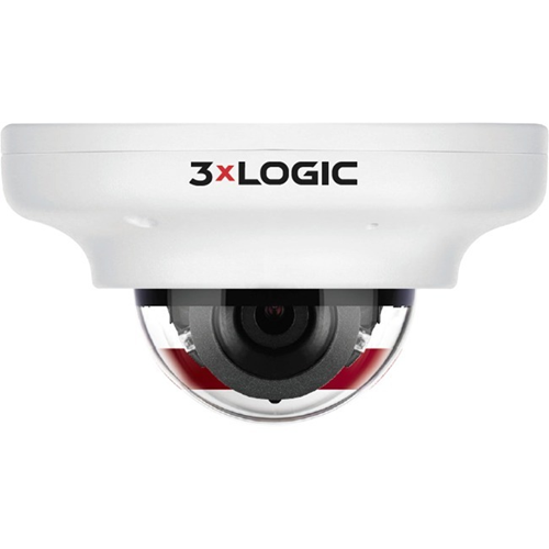 3xLOGIC VISIX VX-5M4-MD-IAW 5 Megapixel Network Camera - Mini Dome