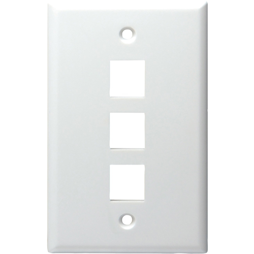 DataComm 20-3003-WH Keystone Faceplate