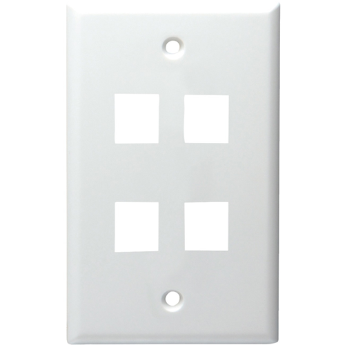 DataComm 20-3004-WH Keystone Faceplate