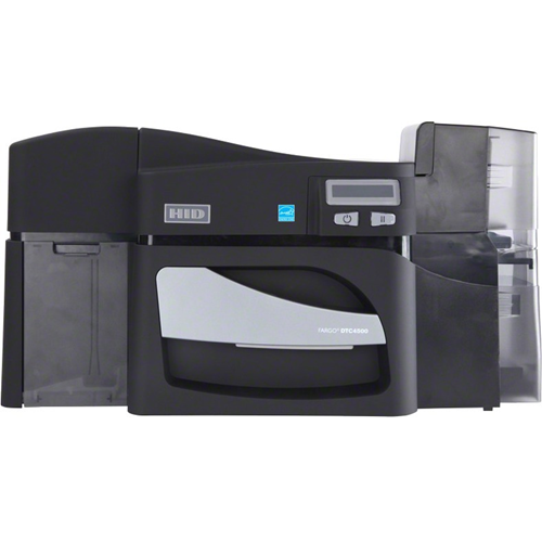 Fargo DTC4500E Double Sided Dye Sublimation/Thermal Transfer Printer - Monochrome - Desktop - Card Print