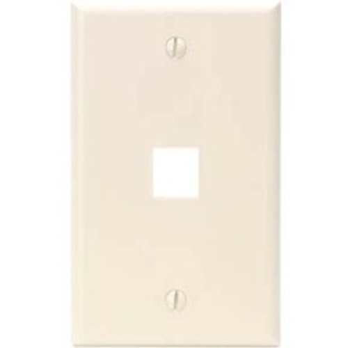 Leviton QuickPort 1 Socket Faceplate