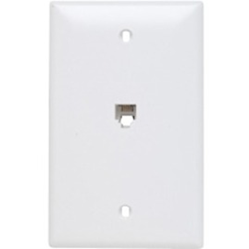 Pass & Seymour 2 Phone Line (4P4C) Wall Plate, White (M10)