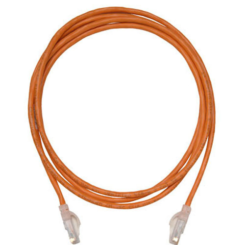 Ortronics MC625-03 Clarity CAT6 Modular Patch Cord, 25 ft, Orange