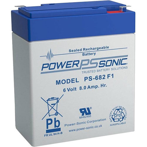 6v 9ah SLA Battery F1