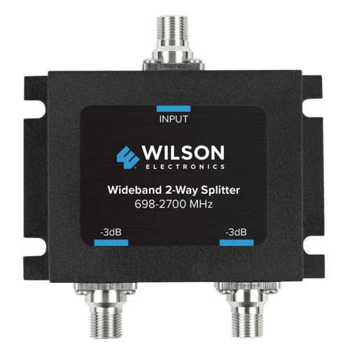 Wilson -3dB 2-Way Splitter 698-2700MHz, 75ohm