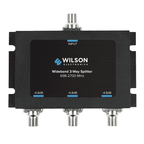 Wilson -4.8dB 3-Way Splitter 698-2700MHz, 75ohm - 850035