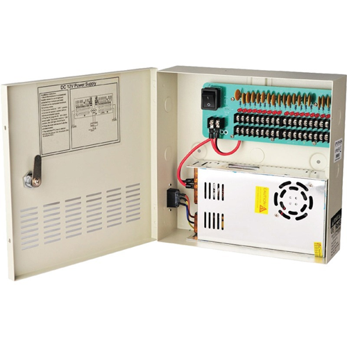 12vdc, 20 Amp, 18 Channel Power Distribution Box, 