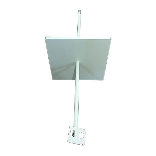 Monitor Mount W Adj Pole 5.5ft Below Ceiling